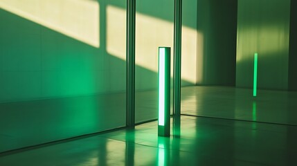 empty corridor in the office