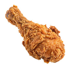 fried chicken wings on transparent background