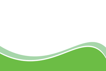 abstract green wave background