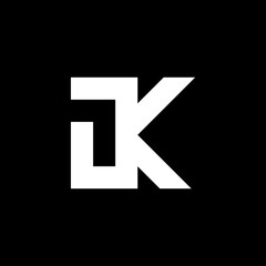 Obraz premium letter K logo