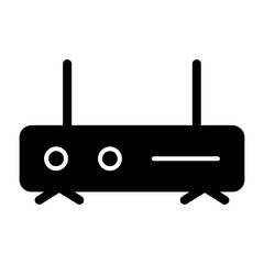 Fototapeta premium Wifi Router Icon