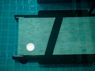Hydrotherapy for health with warm water in the whirlpool