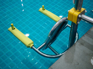Hydrotherapy for health with warm water in the whirlpool