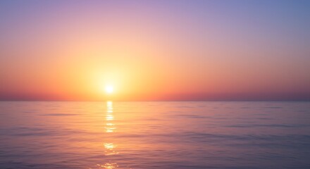 Naklejka premium Golden Hour's Embrace AI Generated