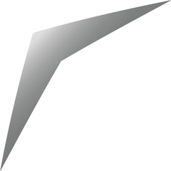 Glossy Soft Gray Vector Symbol &ndash; Elegant Abstract Shape for Modern Interfaces, Branding Assets, and Digital Creations