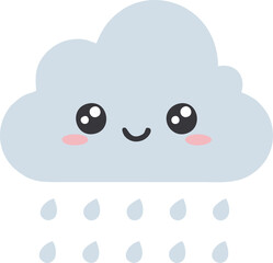 Cloud With Rain Illustration