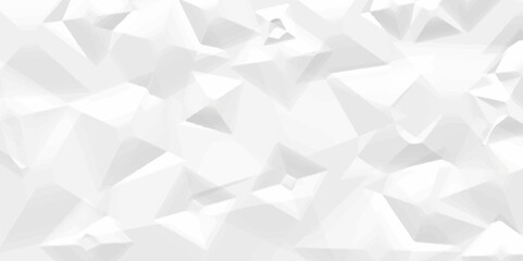 The texture of white paper is crumpled Background Old vintage page Hardboard with copy space for text