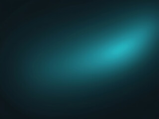 Obraz premium Elegant Teal Wave Abstract Background – Smooth Futuristic Curves on Dark Gradient Design