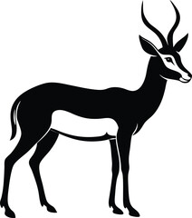 deer silhouette vector