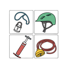 Modern Daily Use Icon Set