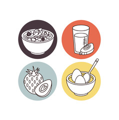 Modern Daily Use Icon Set