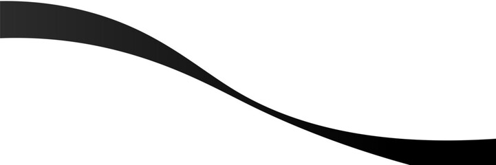 Vector white  line background curve element with white space for text and message design, overlapping layers, vector