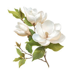 Obraz premium Floral flower vector Illustrations on white background