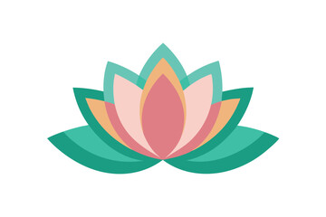 lotus flower vector illustration