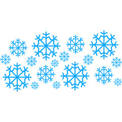 Snowflakes Border