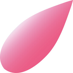 Glossy Pink Gradient Icon – Soft and Stylish Abstract Symbol for Modern UI and Creative Design Uses