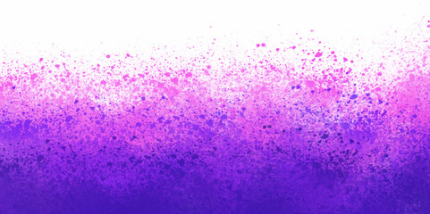 Abstract purple background with bubbles. Vibrant purple splashes gradient fade. Paint inspired textures collide in a soft purple color storm. artistic vibes with scattered splatter.