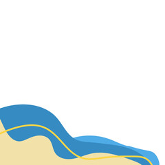 Abstract Blob Corner