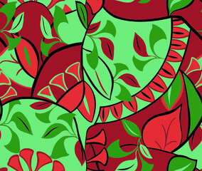 seamless floral pattern