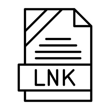 RM File Format Outline Style Icon