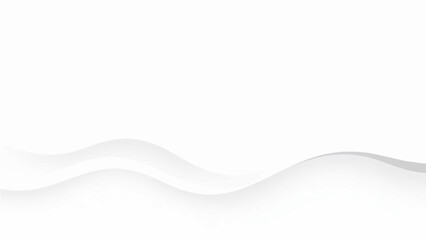 Abstract Wave Background. Minimal White Geometric Wallpaper