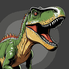 Obraz premium dinosaur vector art for desig...