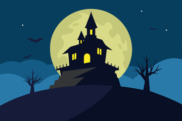 halloween night with castle