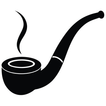 recommend clip art: Tobacco Pipe Silhouette Smoking