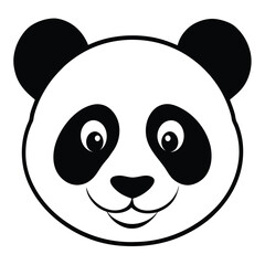 Cute Cartoon Panda Vector Set – Kawaii Baby Panda, Black and White Mascot, Chibi Animal Character for Stickers, Kids Books, Logos & Coloring Pages.