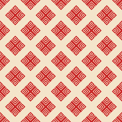 Beautiful geometric vector pattern perfect for fabric, wallpaper and home decor