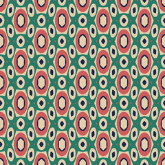 Beautiful geometric vector pattern perfect for fabric, wallpaper and home decor