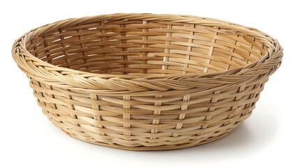 Fototapeta premium Rustic Woven Basket A Charming and Versatile Storage Solution