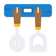 Rack Flat Style Icon 