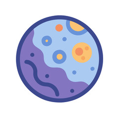  Dynamic Alien Planet Icon for Cosmic Themes