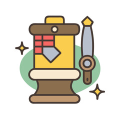  Stylish Icon of Ancient Relic for Art