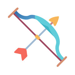  Dynamic Icon of Archer Bow for Archery