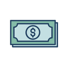  Creative Dollar Bill Icon for Wealth