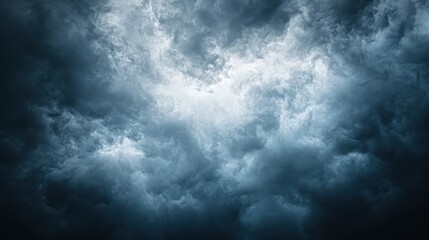 Dramatic dark stormy cloudscape.