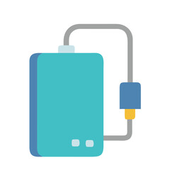 Obraz premium Stylish External Hard Drive Icon for Backup