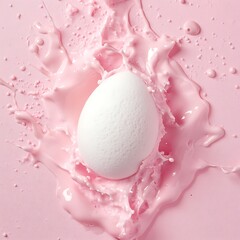 Soft Pink Beauty Blender Sponge for Flawless Foundation