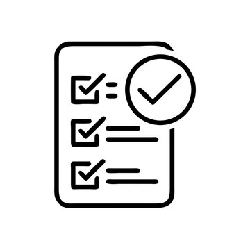 centang icon flat vector