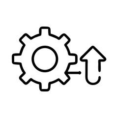 development icon flat vector