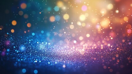 Fototapeta premium Beautiful shiny light and glitter background