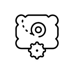 gsap icon flat vector