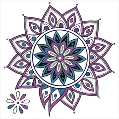  vector colorful mandala