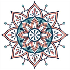  vector colorful mandala