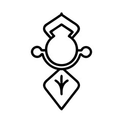 symbol icon flat vector