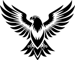 Fototapeta premium Eagle - High Quality Vector Logo - Vector illustration ideal for T-shirt graphic