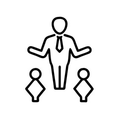 role-model flat vector