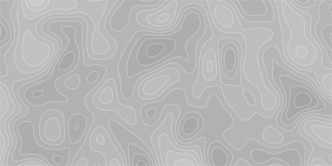 Vector topography design with continuous abstract lines and terrain formation

